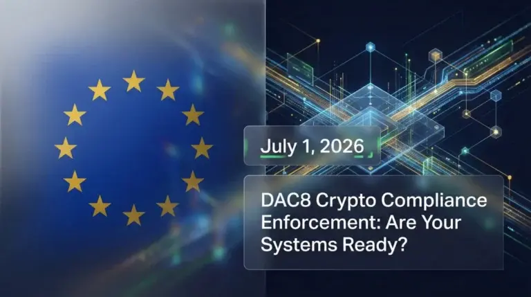 EU DAC8 Enforcement Escalates: What CASPs and Validators Must Do Before July 1